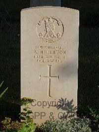 Salonika (Lembet Road) Military Cemetery - Hutchison, A